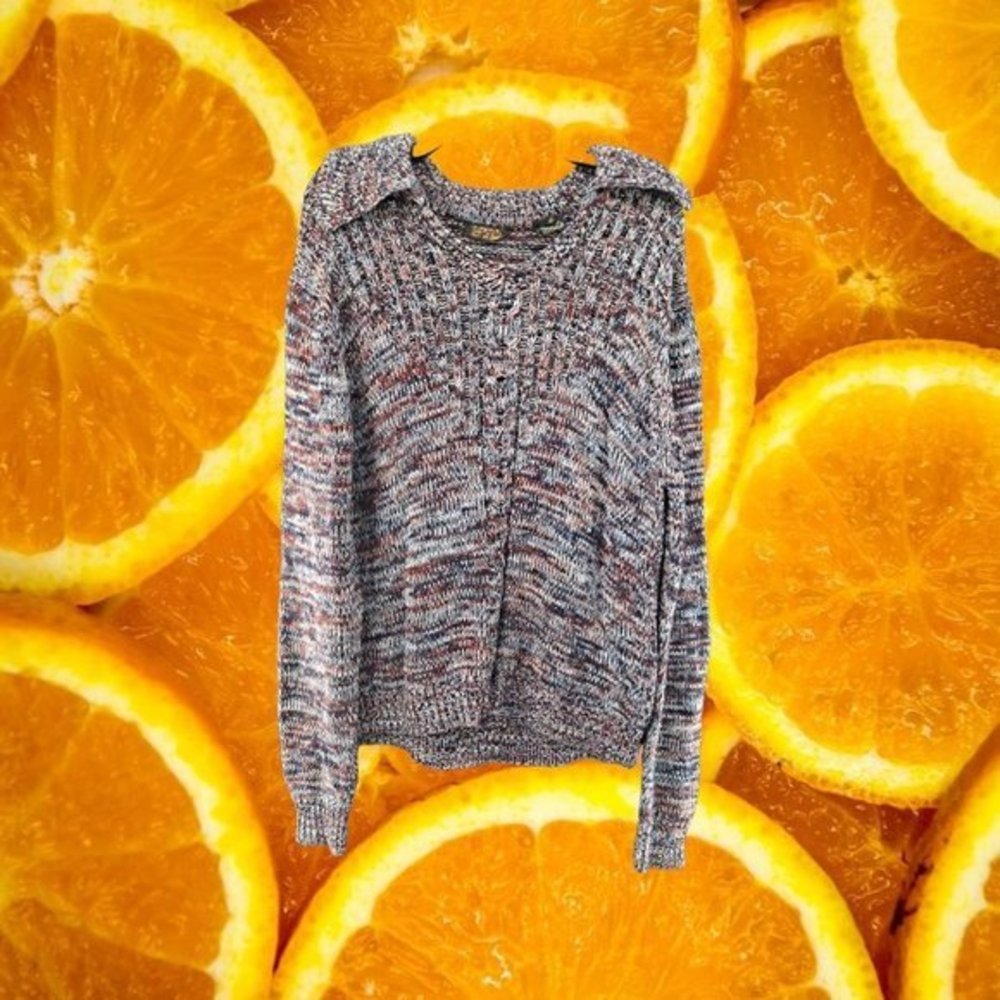 Multicolor Heavy Weight Knit‎ Sweater